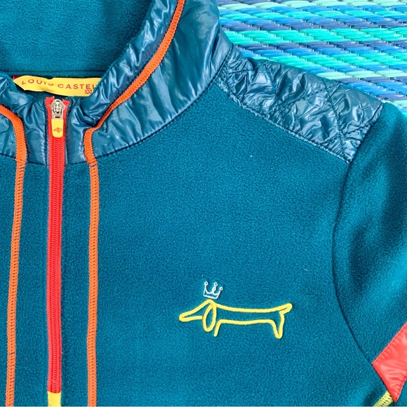Colorful Louis Castel fleece jacket - Picture 8 of 9